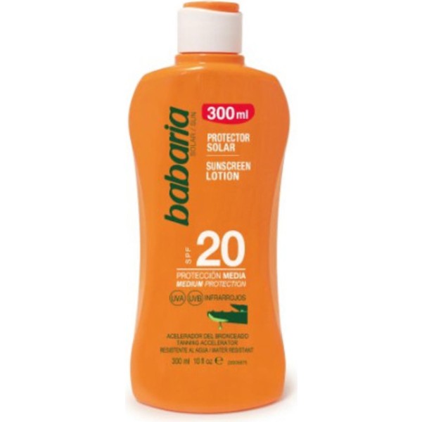 Babaria protector solar spf20 300ml